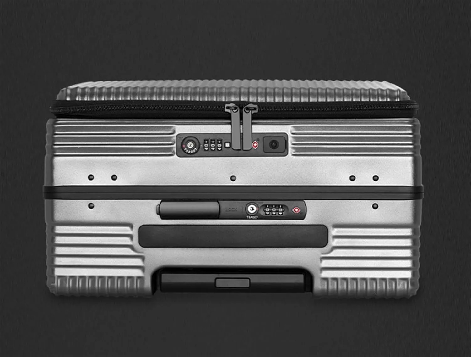 Carry On Luggages Suitcase Suitcases with Wheels Front Opening Carry On Luggage Security Combination Lock Boarding Luggage Suitcases (B-18in