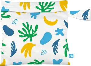 CHARLIE BANANA Waterproof and Washable Reusable Tote Bag for Diapers and Swimwear
