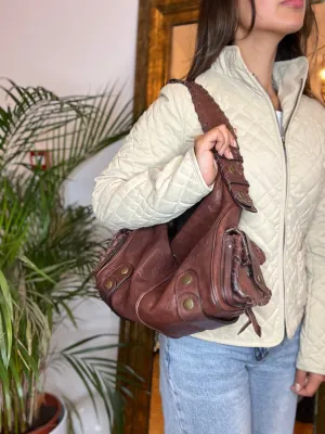 Chloe Brown Leather Hobo