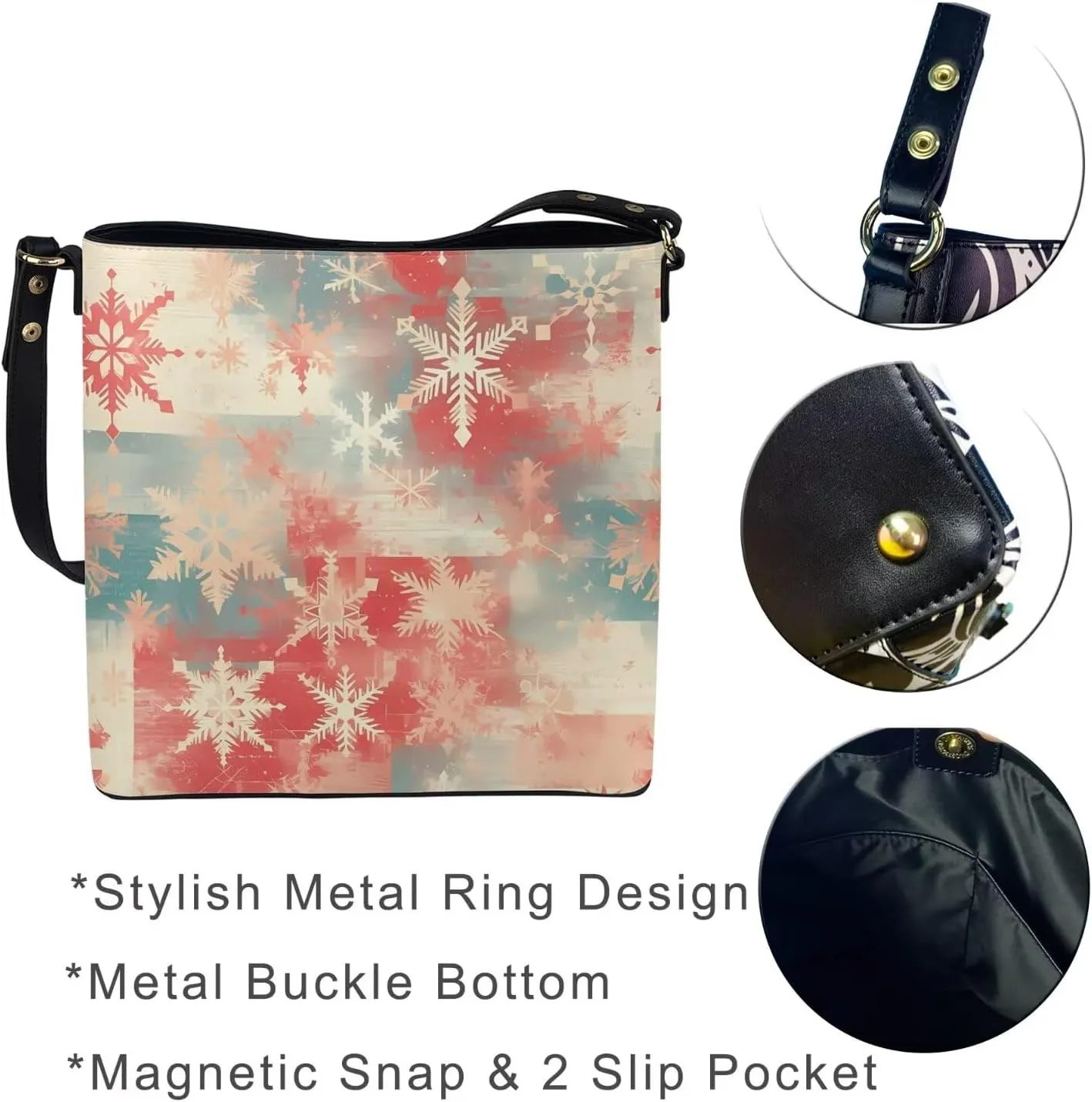 Christian Tote Bags for Women, God Quotes Leather Handbags Bucket Bags, PU Leather Bible Church Bag Satchel Hobo