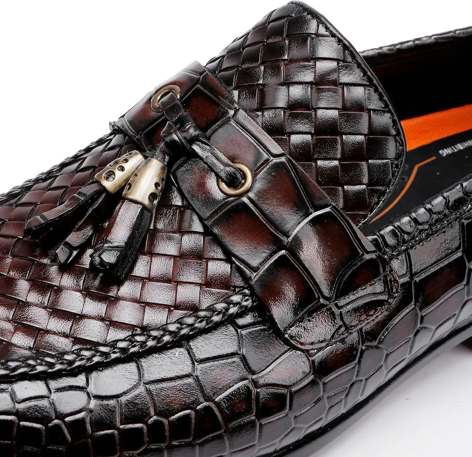 Classic Shoes for Men, Leather Dress Shoes Slip on Peny Loafers Derby Shoes