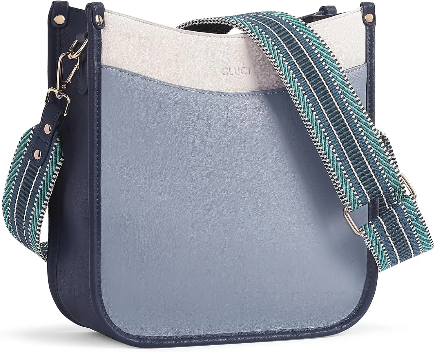 CLUCI Crossbody Bags For Women Trendy Fashion Shoulder Bag Vegan Leather Purse For Ladies with Adjustable Strap