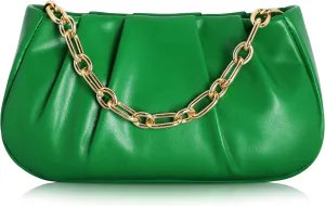 Clutch Purse for Women - Evening Small Shoulder Bag Anti Theft Removable Chain Adjustable Strap PU Handbag