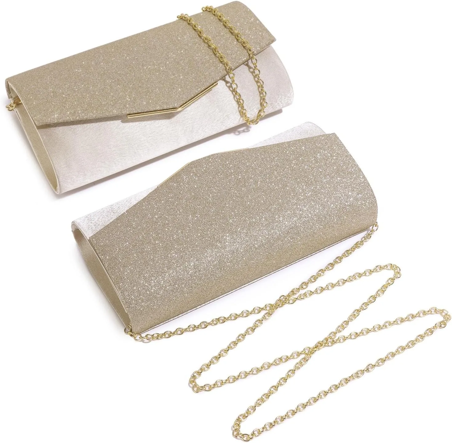 Clutch Purses For Women Evening Bags Shining Envelope Handbags Shoulder Crossbody bag for Women Wedding Party Prom