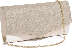 Clutch Purses For Women Evening Bags Shining Envelope Handbags Shoulder Crossbody bag for Women Wedding Party Prom