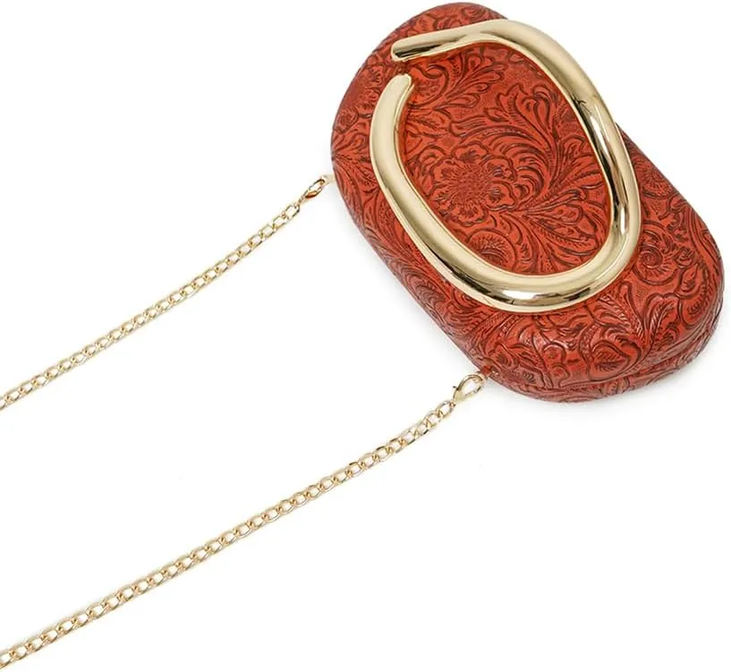 Clutch Purses for Women Evening/Wedding Chic Woven Bag Formal PU Leather Purse Designer Handbags for Party Prom