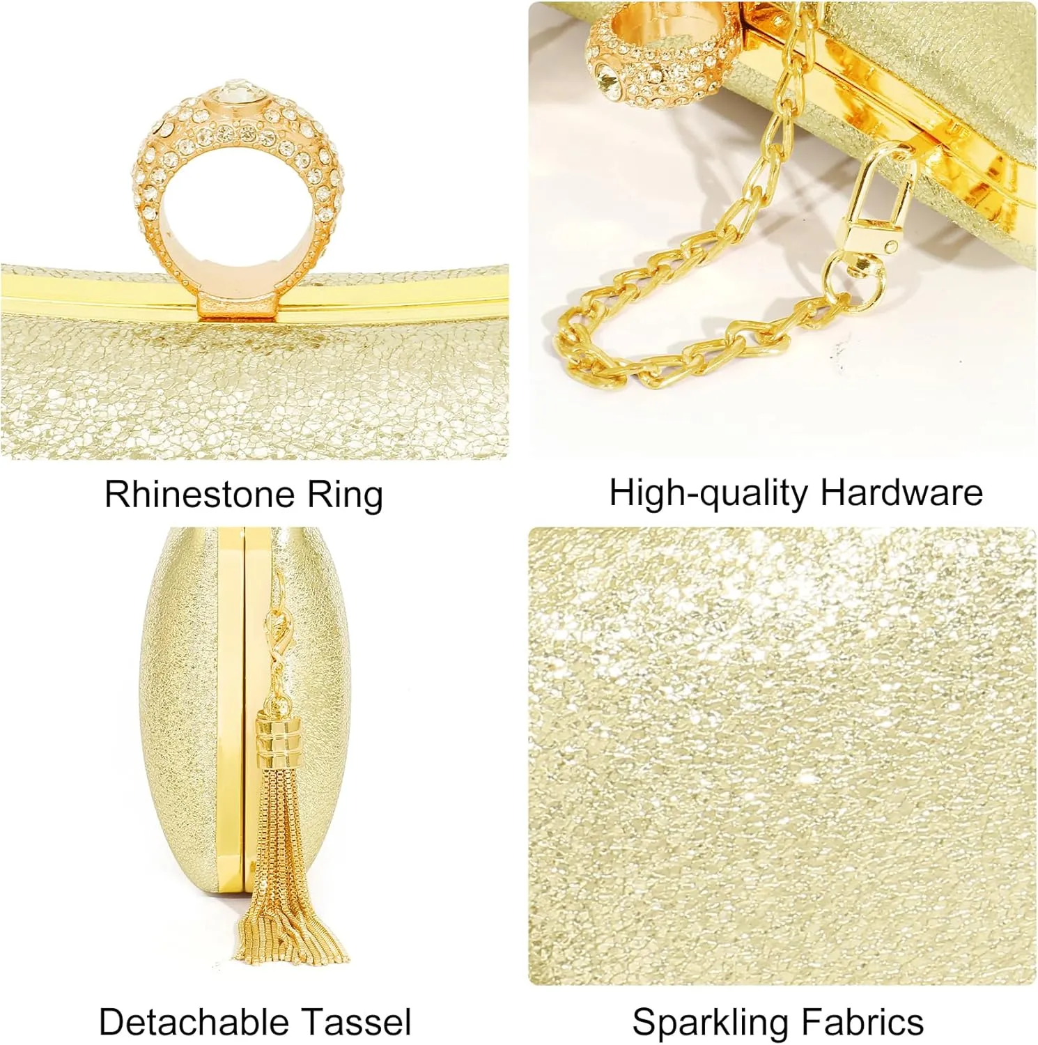 Clutch Purses for Women Wedding Women's Evening Handbags Evening Bag for Formal Party Prom Evening Clutch