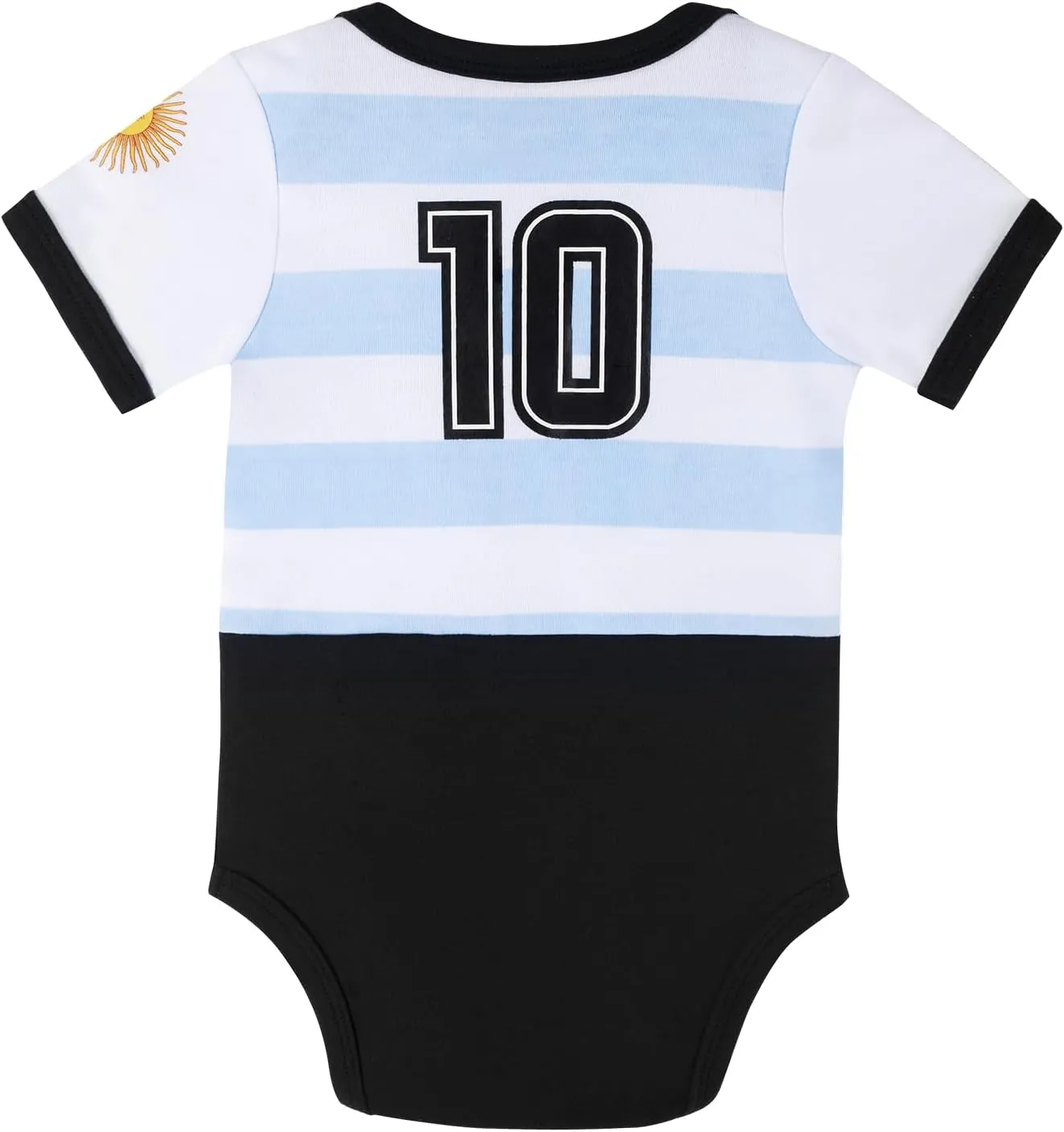 Cnins Sporty Baby Bodysuit 0-24M, Soccer-Themed Infant Onesie for Game Days, Family Matching Outfits, Party & Gift