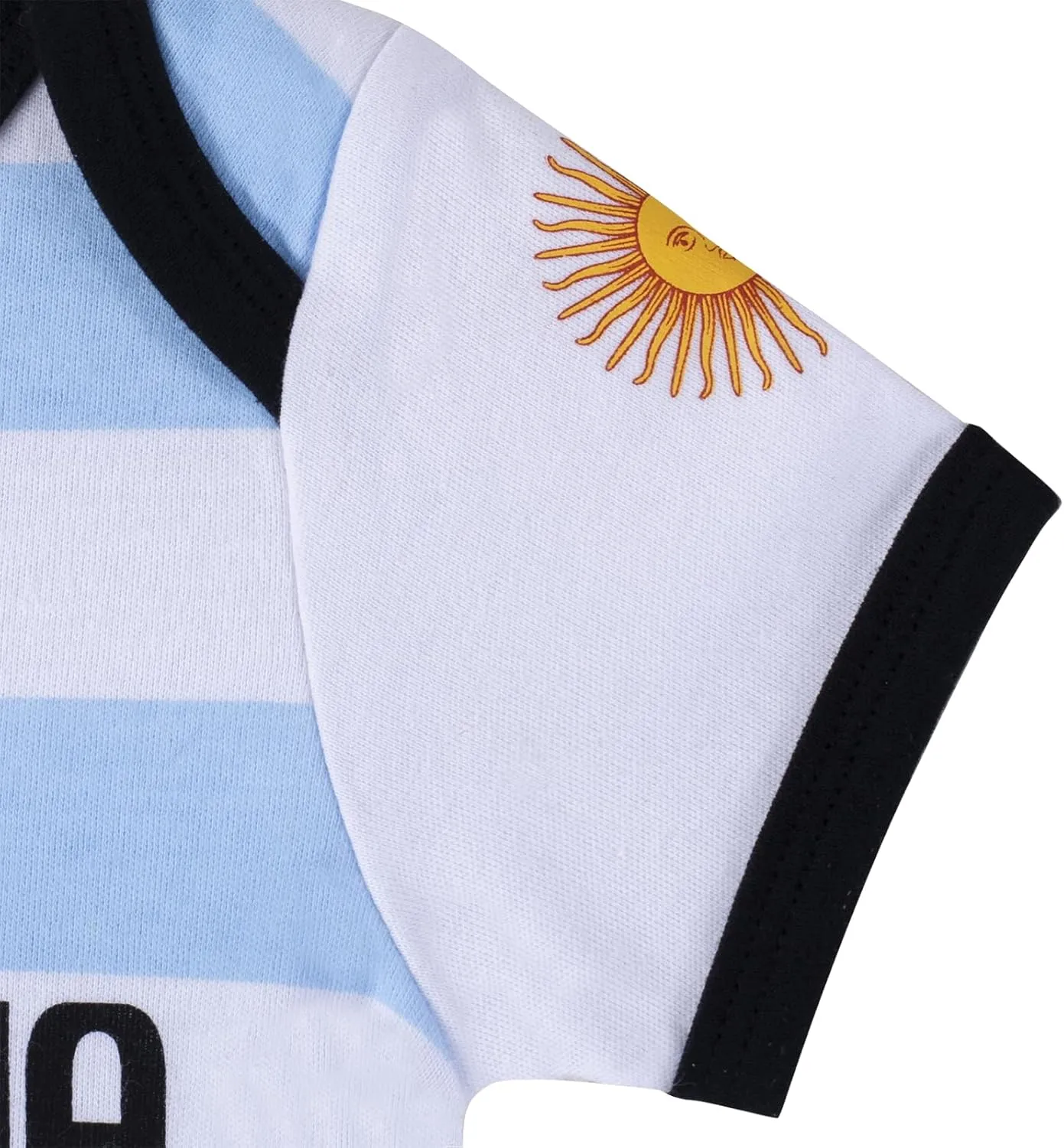 Cnins Sporty Baby Bodysuit 0-24M, Soccer-Themed Infant Onesie for Game Days, Family Matching Outfits, Party & Gift