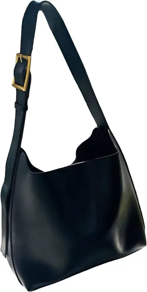 COZYEASE Women's Hobo Buckle Bag Casual Soft Leather Shoulder Bag Business Crossbody Top Handle Tote Bags