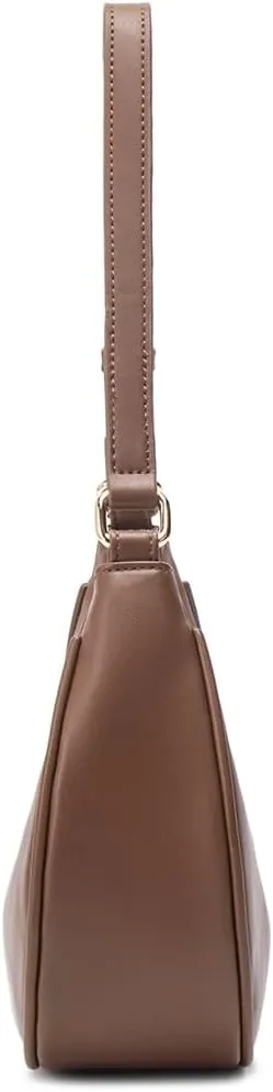 Crescent Shoulder Bags for Women Cute Hobo Tote Handbag Under the Arm Purses Mini Clutch Purse with Zipper Closure
