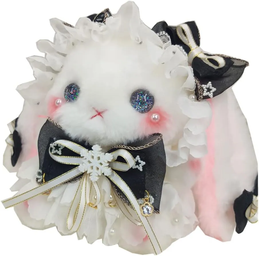 Crossbody bag cartoon Plush Rabbit girls wallets Easter Gift One Shoulder Lolita Rabbit Women Kids Bag Lovely Fluffy purse