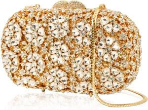 Crystal Clutch Evening Bag Bling Luxury Rhinestone Wedding Bridesmaid Handbag Cocktail Formal Purse For Women