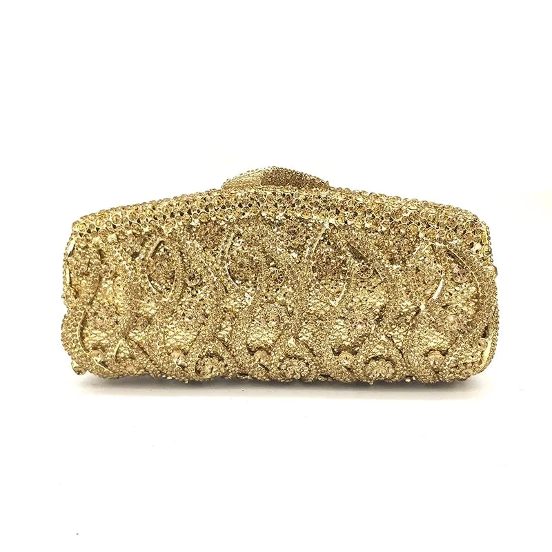Crystal Evening Clutch Sparkling Banquet Purse