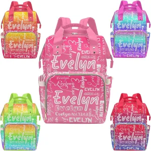 Customized Diaper Bags For baby Diaper Bag Customized Custom Diaper Bag with Name Customized Backpack Custom Backpack With Name Baby Bags