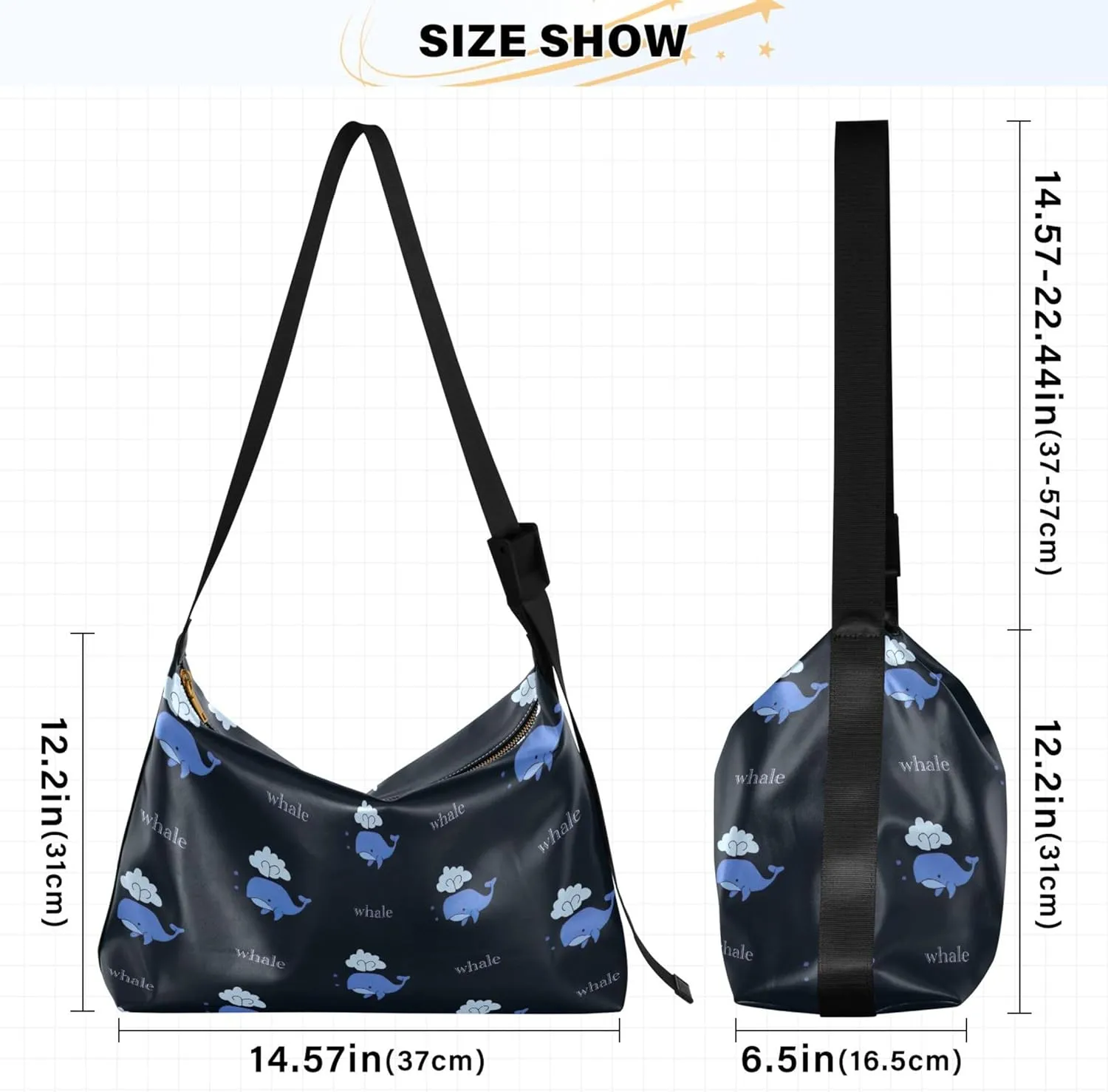Cute Frog Heads Green White Leather Hobo Purses for Women Large Crossbody Bag Animal Print Crossbody Hobo Handbag