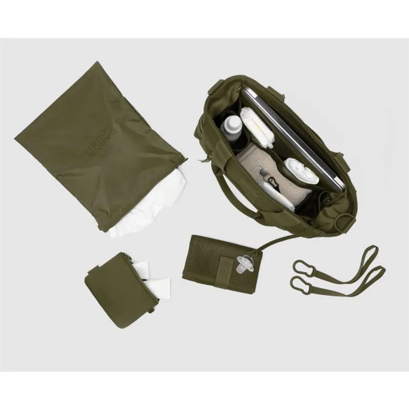 Dagner Dover - Wade Diaper Tote In Dark Moss