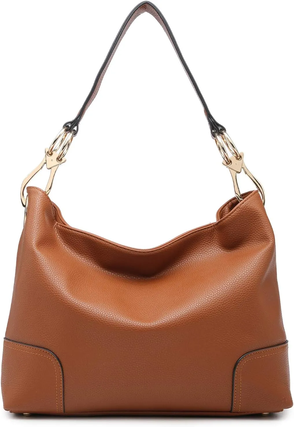 Dasein Hobo Purses for Women Soft PU Leather Handbags Slouchy Hobo Bags Shoulder Bag Top Handle Tote