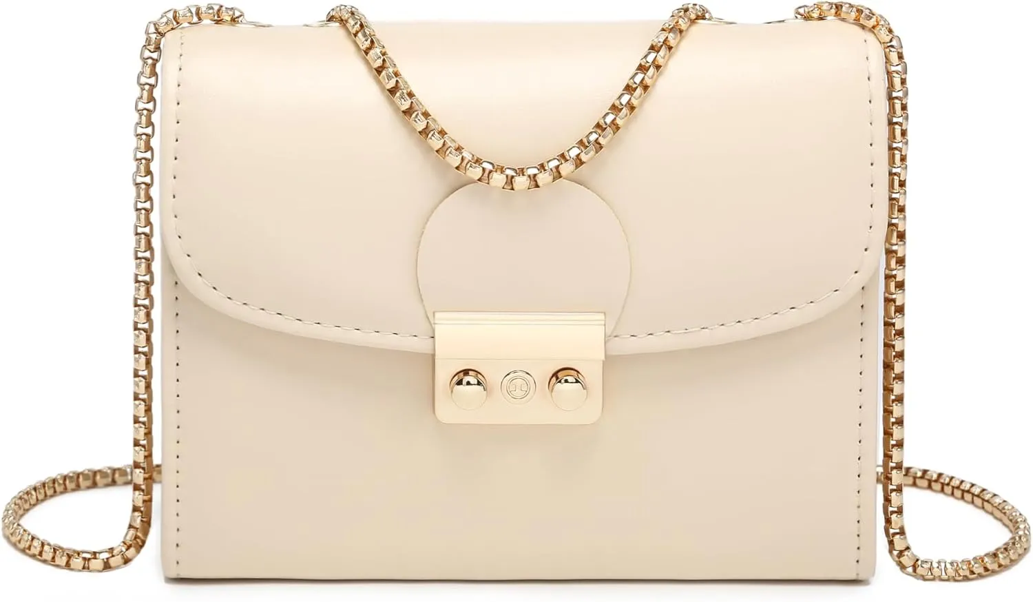 Dasein Women Small Crossbody Bag Designer Evening Bag Clutch Purse Handbag for Wedding/Prom/Party with Double Chain Strap