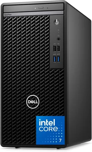 Dell Optiplex 7010 Tower Business Desktop, Intel i7-12700K Processor (up to 5.0 GHz), Intel UHD 770 Graphics, 32GB RAM, 1TB PCIe SSD, DVD-RW, DP Port, HDMI, Wi-Fi   Bluetooth, Windows 11 Pro