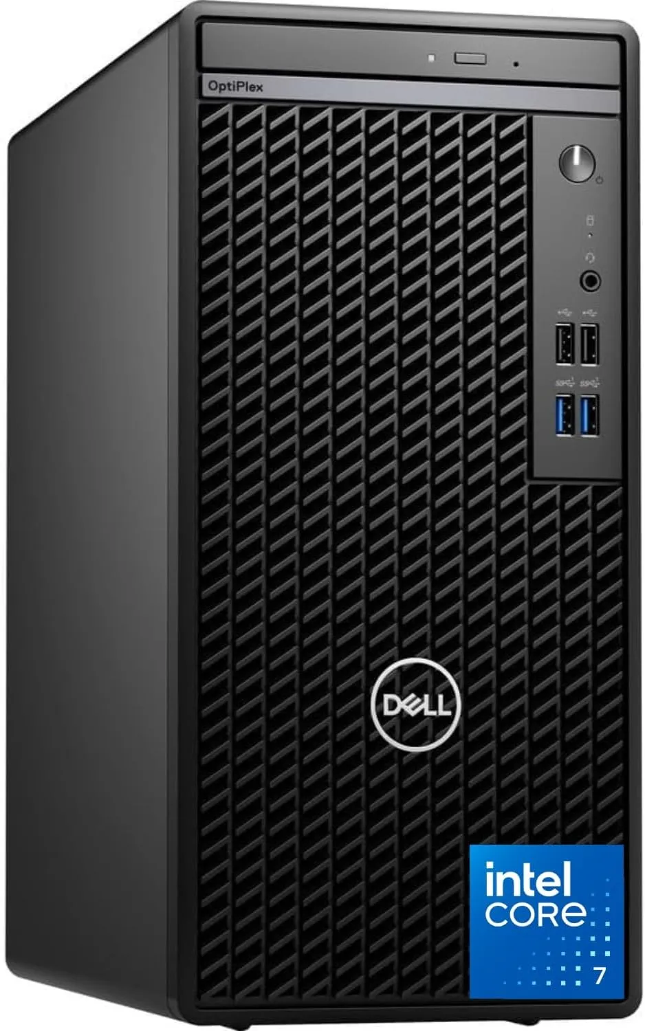Dell Optiplex 7010 Tower Business Desktop, Intel i7-12700K Processor (up to 5.0 GHz), Intel UHD 770 Graphics, 32GB RAM, 1TB PCIe SSD, DVD-RW, DP Port, HDMI, Wi-Fi   Bluetooth, Windows 11 Pro
