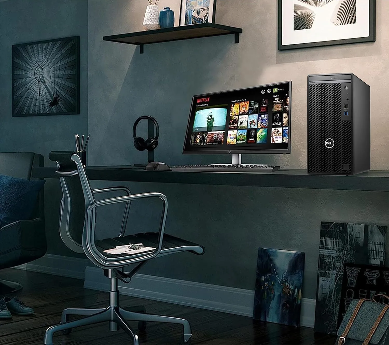 Dell Optiplex 7010 Tower Business Desktop, Intel i7-12700K Processor (up to 5.0 GHz), Intel UHD 770 Graphics, 32GB RAM, 1TB PCIe SSD, DVD-RW, DP Port, HDMI, Wi-Fi   Bluetooth, Windows 11 Pro