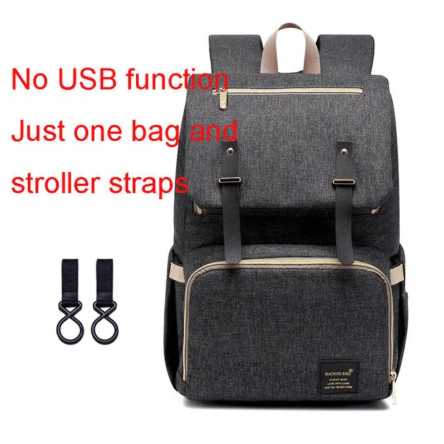 DIAPER BACKPACK FOR MOM