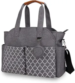 Diaper Bag Tote Large Baby Changing Bag for Mom with Changing Station