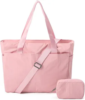 Diaper Bag Tote with Compartments Multi Pocket Baby Bag with zipper for Travel Nurse Work Laptop Dance Travel