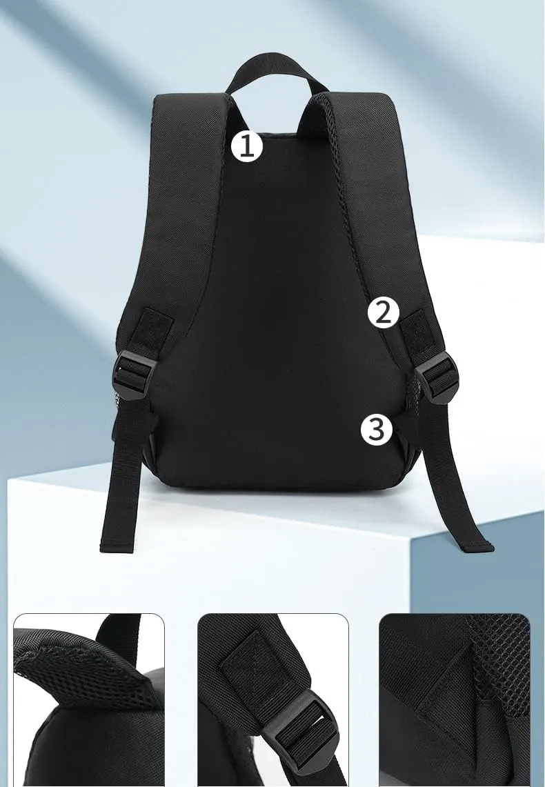 Digital DSLR Camera Waterproof Sling Backpack Shoulder Bag for Women and Men Teenagers (Red)