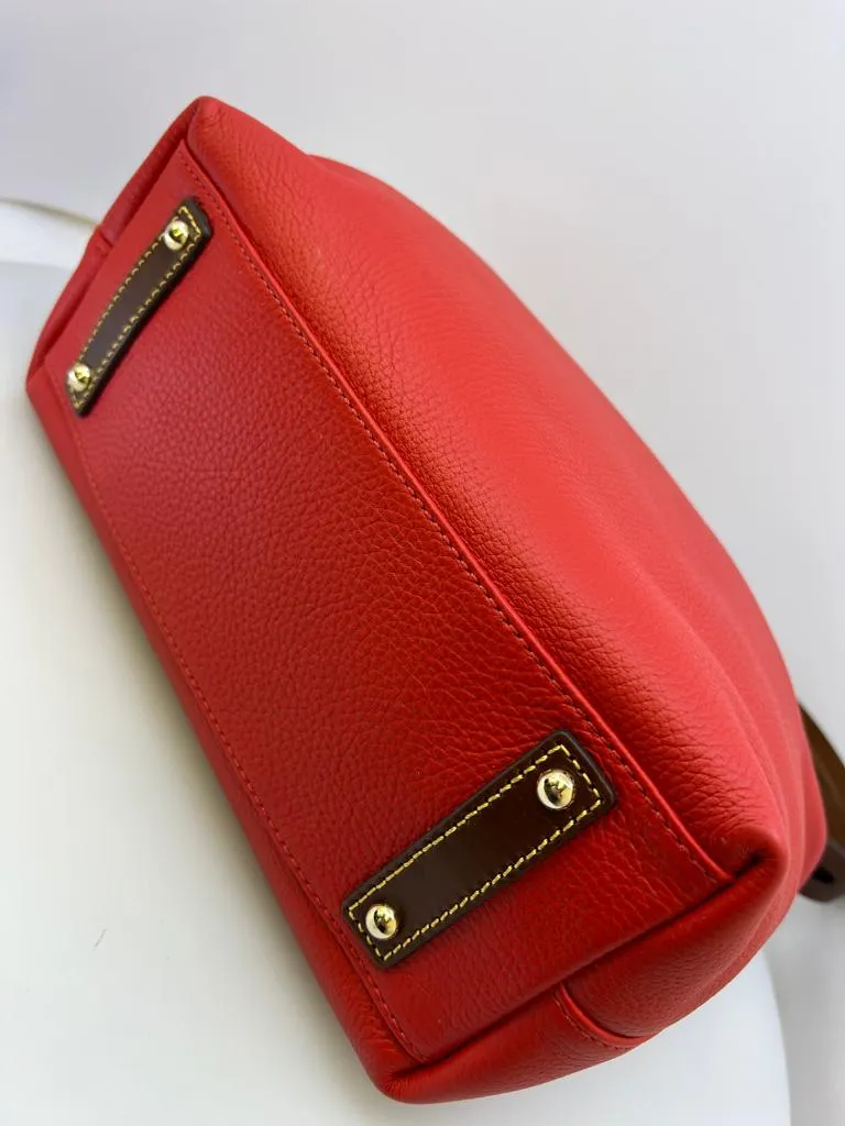 DOONEY & BOURKE STRAWBERRY DERBY LEATHER HOBO BAG