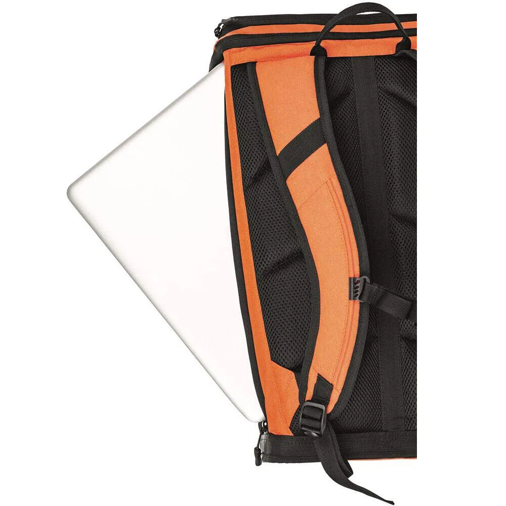 Dorr Stockholm Photo Backpack | 17" Laptop Pocket | Orange