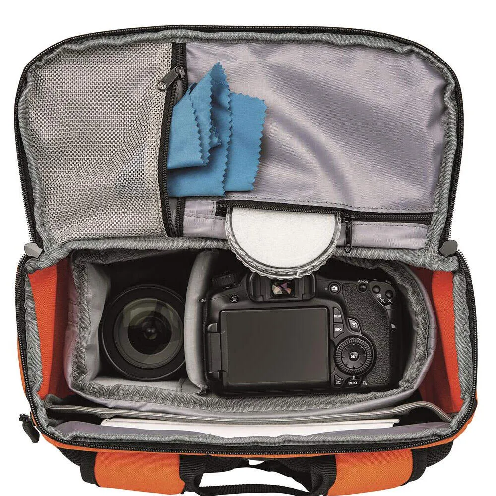 Dorr Stockholm Photo Backpack | 17" Laptop Pocket | Orange
