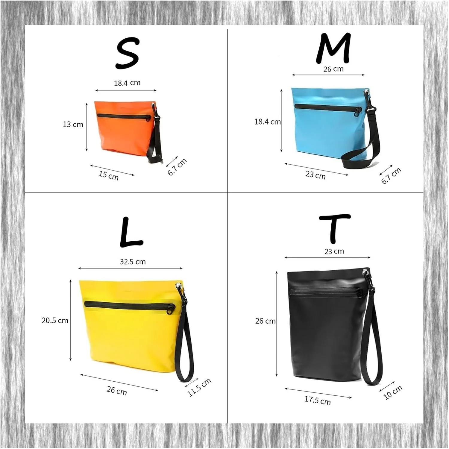 Dry Bag Travel Waterproof Pouch Bags case with Transparent Screen Touchable ipx7 water proof for Travelling Swimming Boating