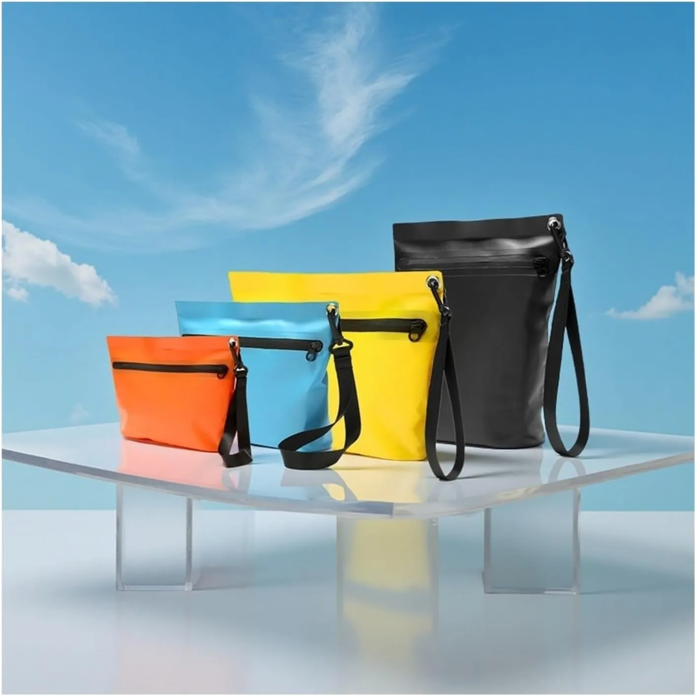 Dry Bag Travel Waterproof Pouch Bags case with Transparent Screen Touchable ipx7 water proof for Travelling Swimming Boating