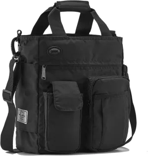 d'yallee Crossbody Messenger Bag Men Waterproof Shoulder Business Work Bag Nylon