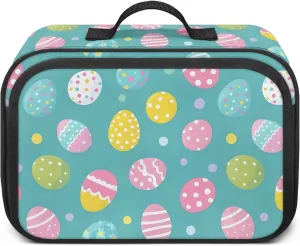Easter Egg Mini Stroller Diaper Bag Blue Small Diaper Bag Purse with Hook Mini Diaper Bag Crossbody for Stroller Diaper Caddy Fits All Strollers