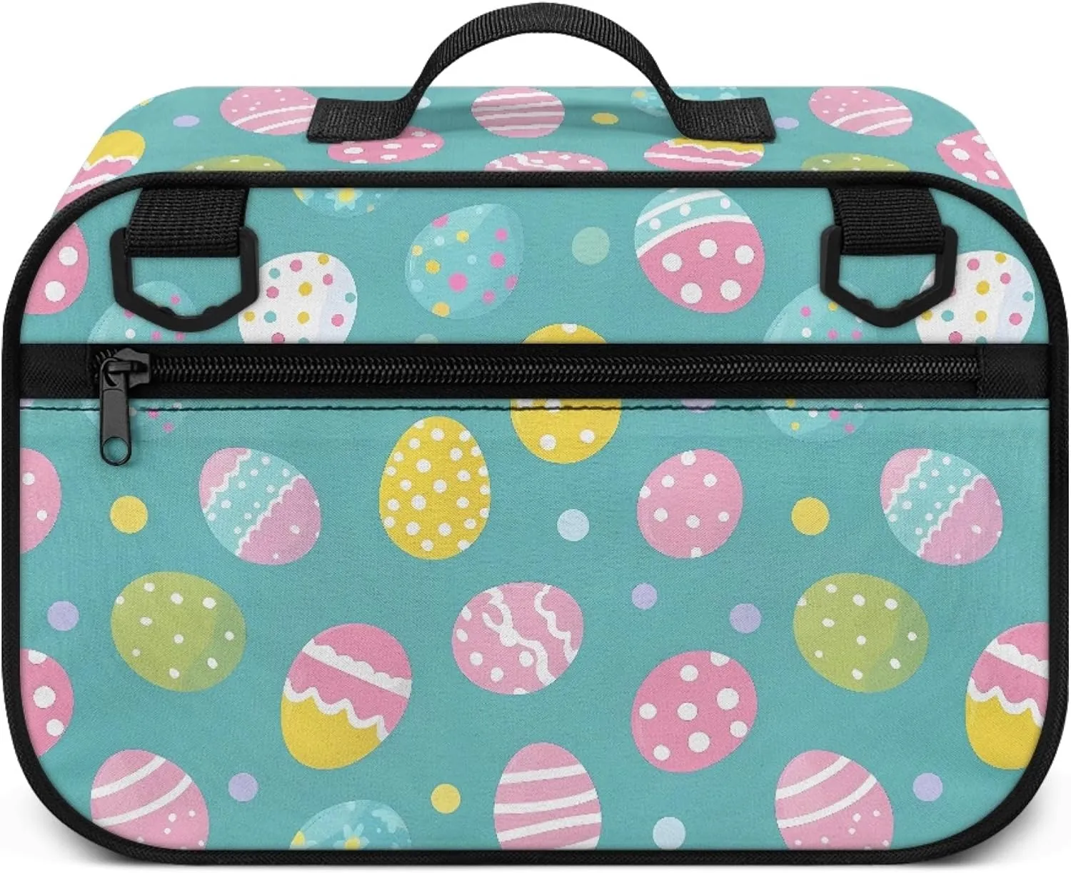 Easter Egg Mini Stroller Diaper Bag Blue Small Diaper Bag Purse with Hook Mini Diaper Bag Crossbody for Stroller Diaper Caddy Fits All Strollers