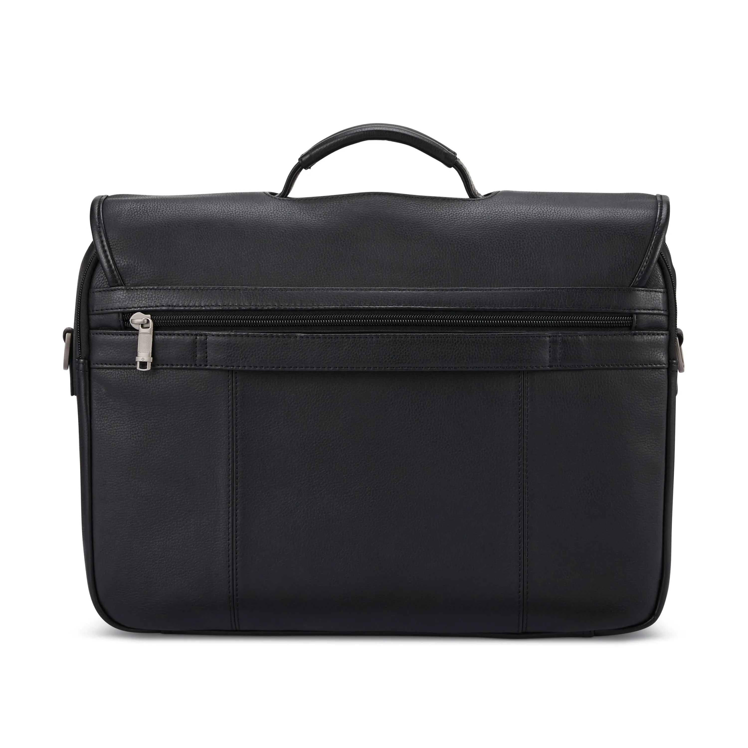 Economical Leather Flapover Priority access Samsonite Classic