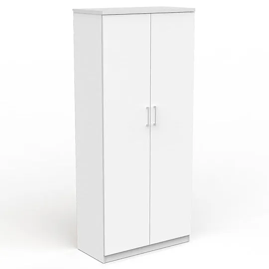 EkoSystem Hinged Door Storage Cupboard - 1200H - White Allover