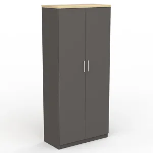 EkoSystem Hinged Door Storage Cupboard - 1200H - White Allover