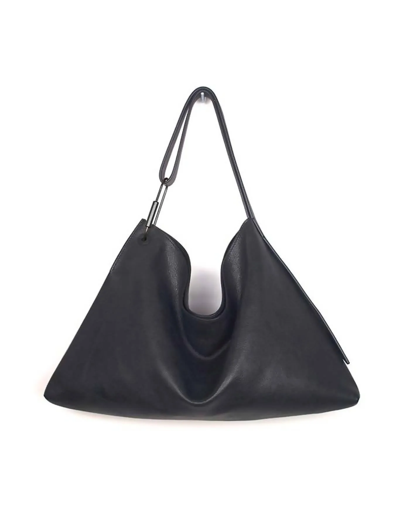 Equilateral Triangle Hobo Bag