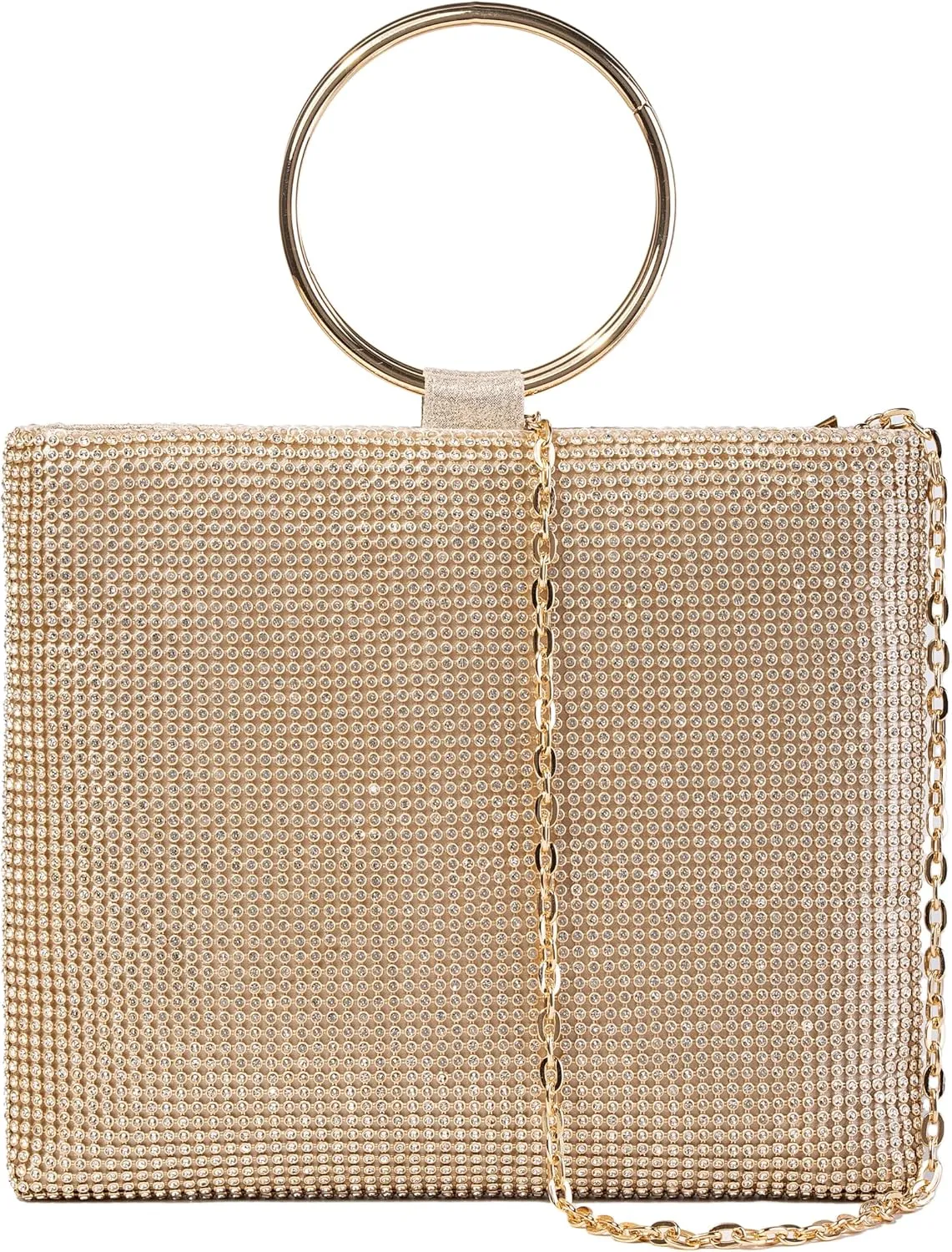 Evening Bag Clutch for Women Sparkling Party Cocktail Prom Handbag Formal Dressy Wedding Bag