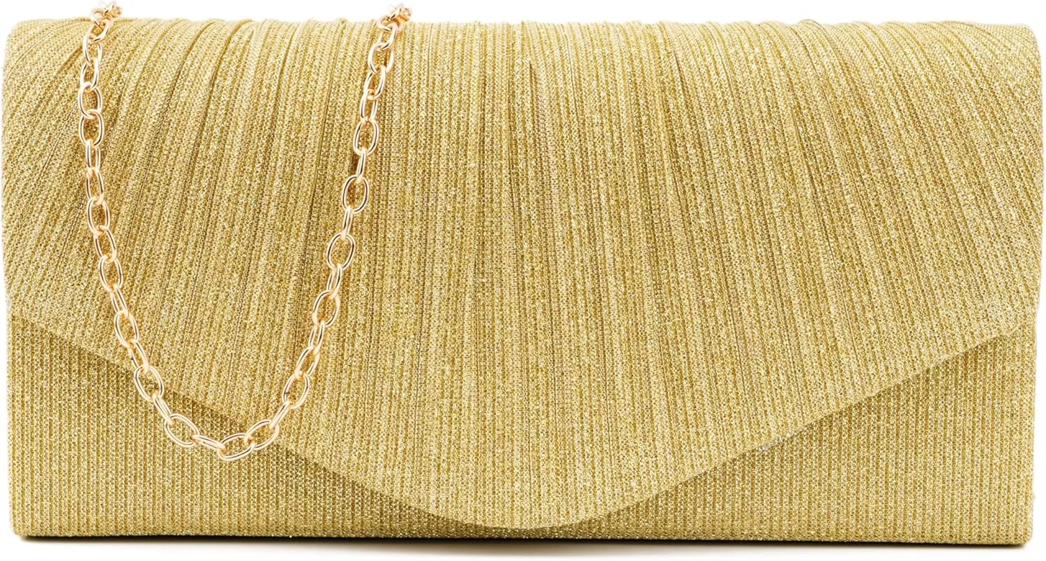 Evening Bag Clutch Purses Sparkling Party Handbag for Women Wedding Formal Purse for Dressy