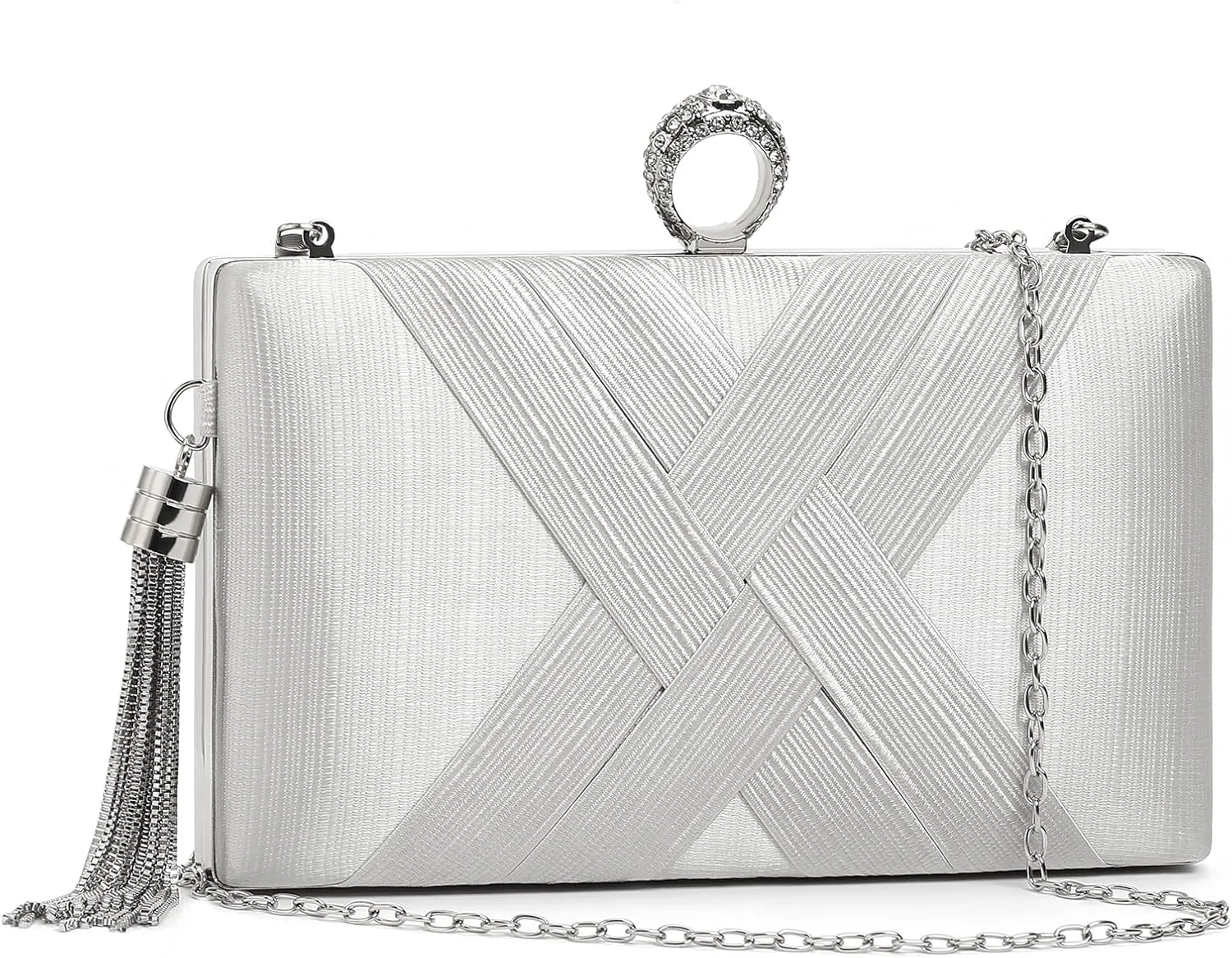Evening Bags Clutch Purses for Women Wedding Bag Ladies Sparkling Party Handbag Tassel Crossbody shoulder bag