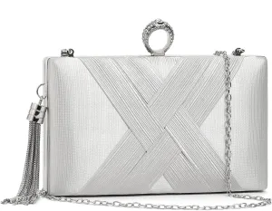 Evening Bags Clutch Purses for Women Wedding Bag Ladies Sparkling Party Handbag Tassel Crossbody shoulder bag