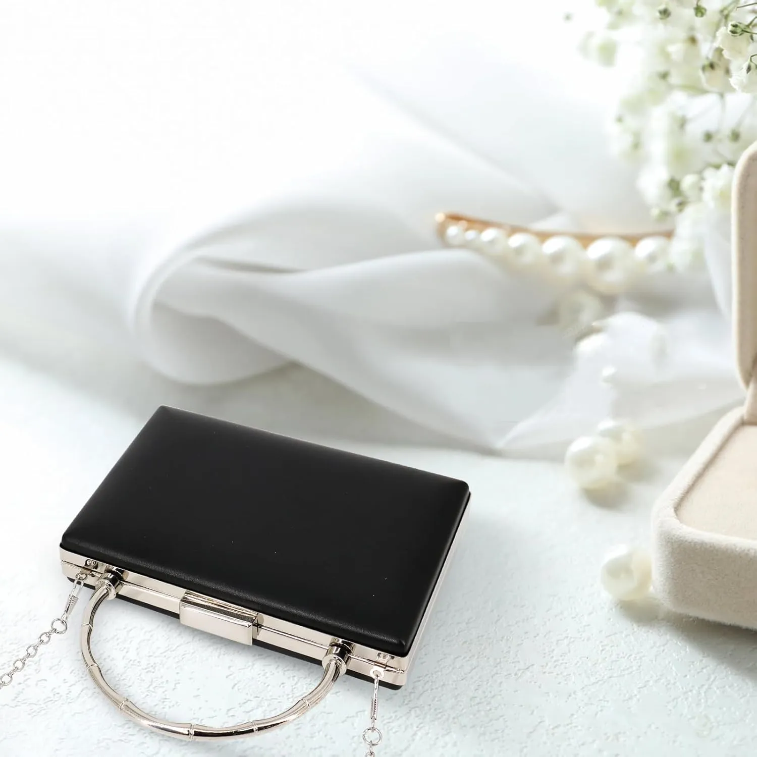 Evening Clutch Purses - Women's Evening Bag Party Purses Handbag for Cocktail/Prom/Party/Wedding/Formal