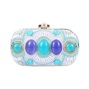 Fashion Diamonds Clutches Female Small Stone Evening Party Purse