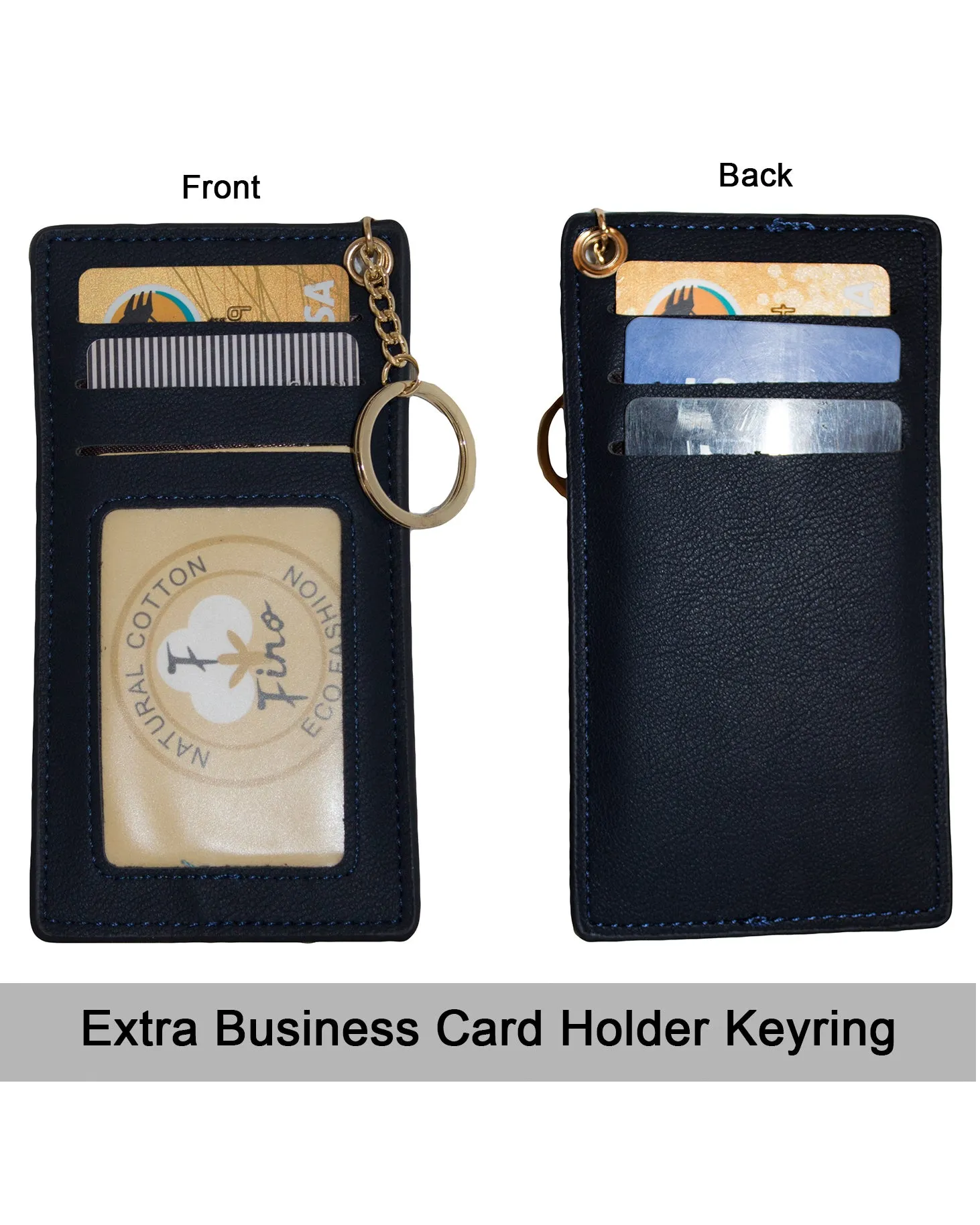 Fino F6917 Faux Leather Card Holder/ Clutch Bag/ Phone Bag/ Bag Organiser