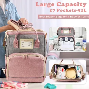 Folding Mommy Bag Large Capacity Mother Diaper Bag